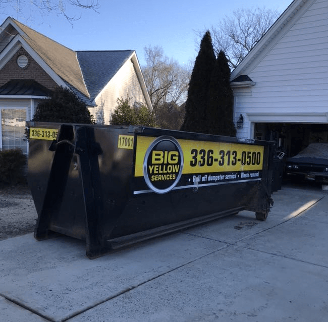 Dumpster Rental Customer Photos in Whitsett